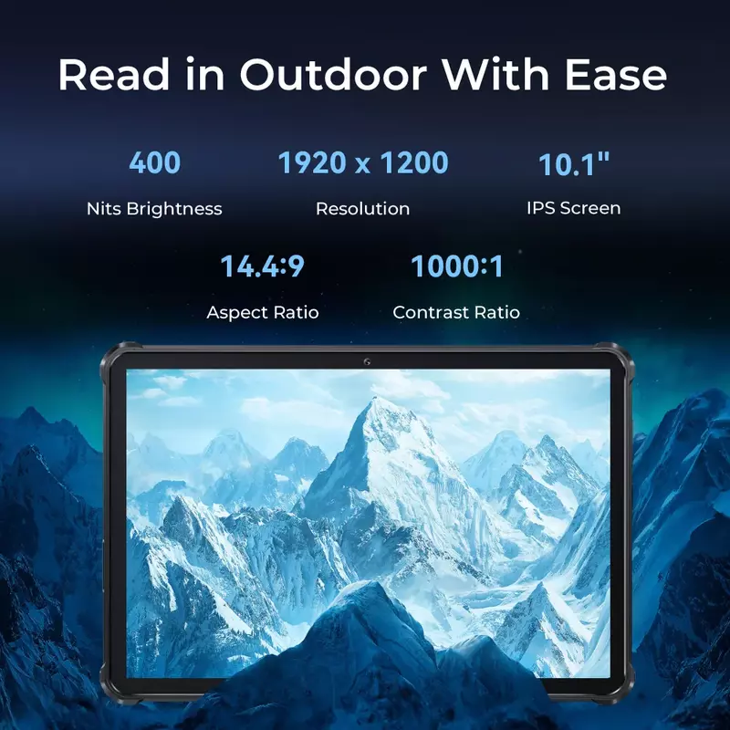 Oukitel-Tableta rugosa RT7 TITAN 4G, 10,1 "FHD + 32000mAh, 8GB + 256GB, Android 13, + 48MP 32MP, PC, estreno mundial