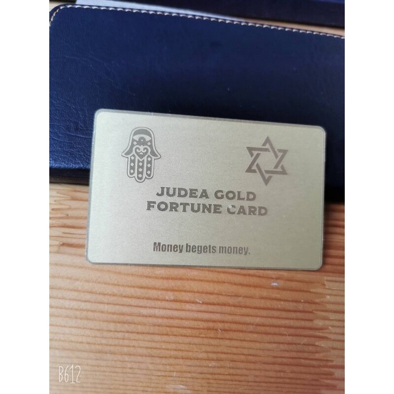 Spersonalizowany produkt 、 puste metalowe wizytówki złote lusterka złoty metal