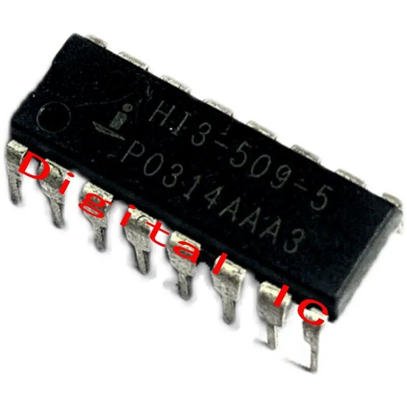 5 Stks/partij HI3-509-5 HI3-509A-5 H13-509-5 DIP16 neue analog schalter chip in-linie IC