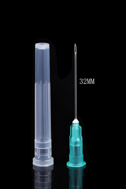 Ferramenta para injecção de agulhas e seringas Luer Lock, Descartável, Estéril, Embalado individualmente, 21g, 38mm, 3ml