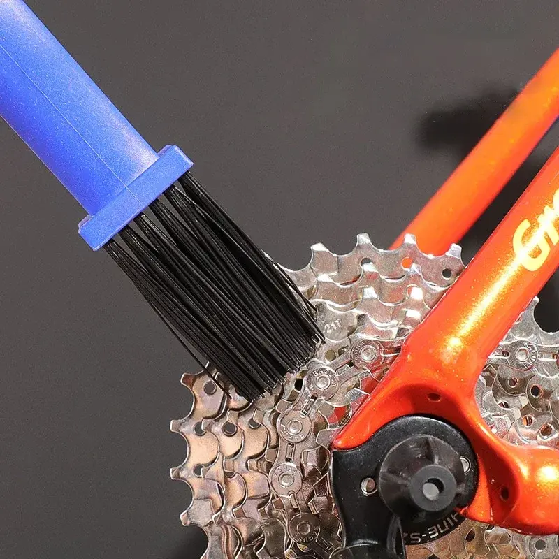 Plastica ciclismo moto bicicletta catena spazzola pulita spazzola per ingranaggi detergente per esterni strumenti per Scrubber accessori per bici