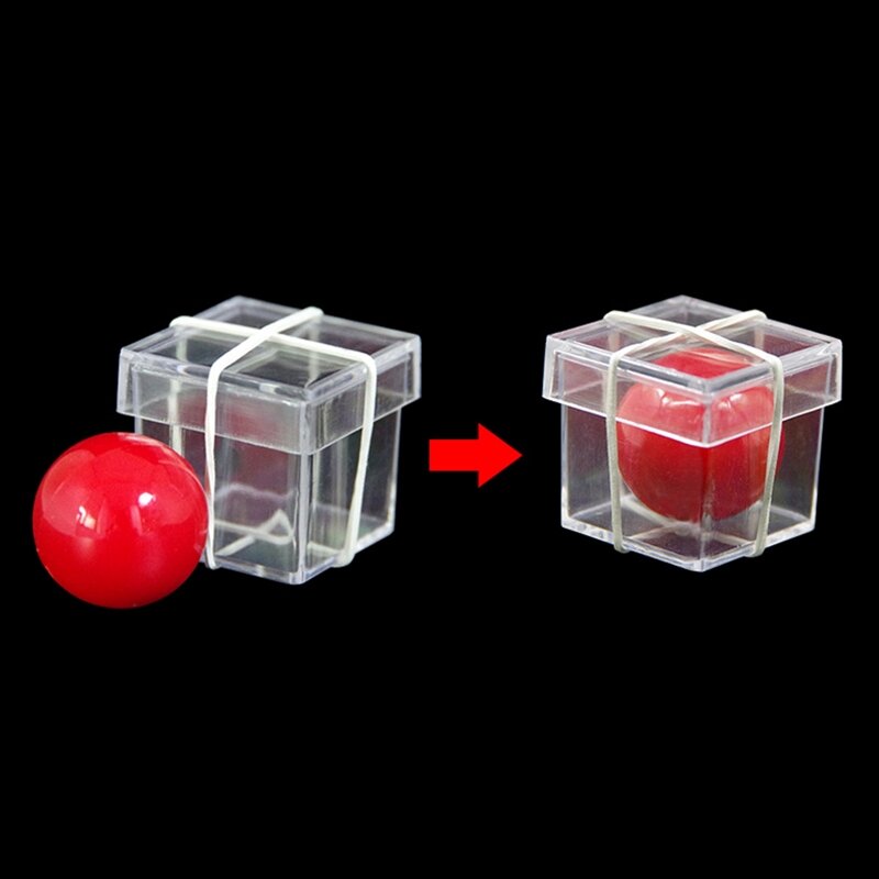 مجموعات صندوق الكرة السحرية الدعائم الكلاسيكية كرة خدعة التحول الفضائي سهلة التشغيل للأطفال