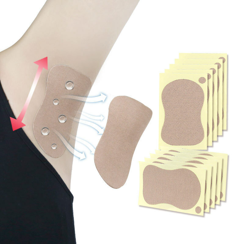 Underarm Sweat Pad Armpit Antiperspirant Sticker Anti Perspiration Absorbent Deodorant Prevention Reduce Armpit Foot Sweat