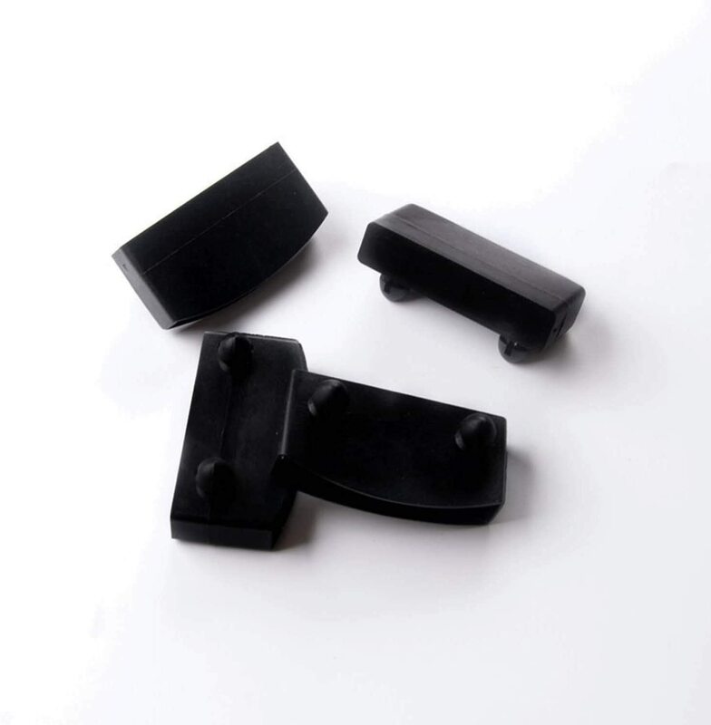 24 tampas quadradas plásticas dos suportes dos tampões da extremidade do centro da slat da cama da substituição dos pces 53mm-62mm