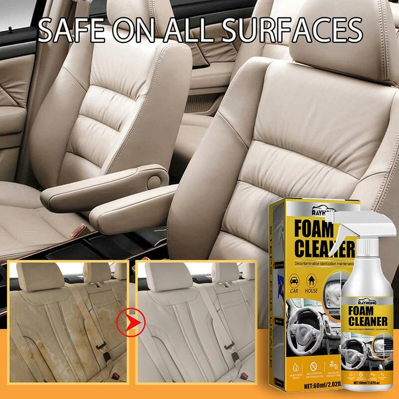 Multi-Purpose Foam Cleaner Rust Remover Spray Cleaning Car House Seat Car Interior Accessories Home Kitchen Cleaning Foam