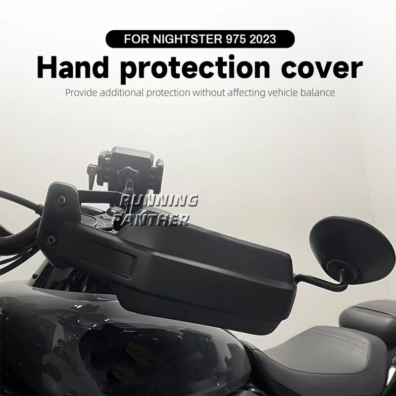 For Nightster 975 RH975 Special 2024 Handle Bar Hand Guard Handguard Brake Shell Protection Wind Shield Deflector Cover