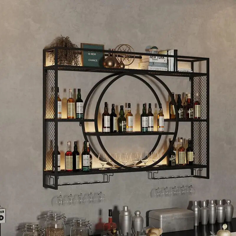 Scaffale Bar Cabinet cucina Designer bagno Display portabottiglie bancone armadietto Reception Bar Para Hogar Bar Equipment