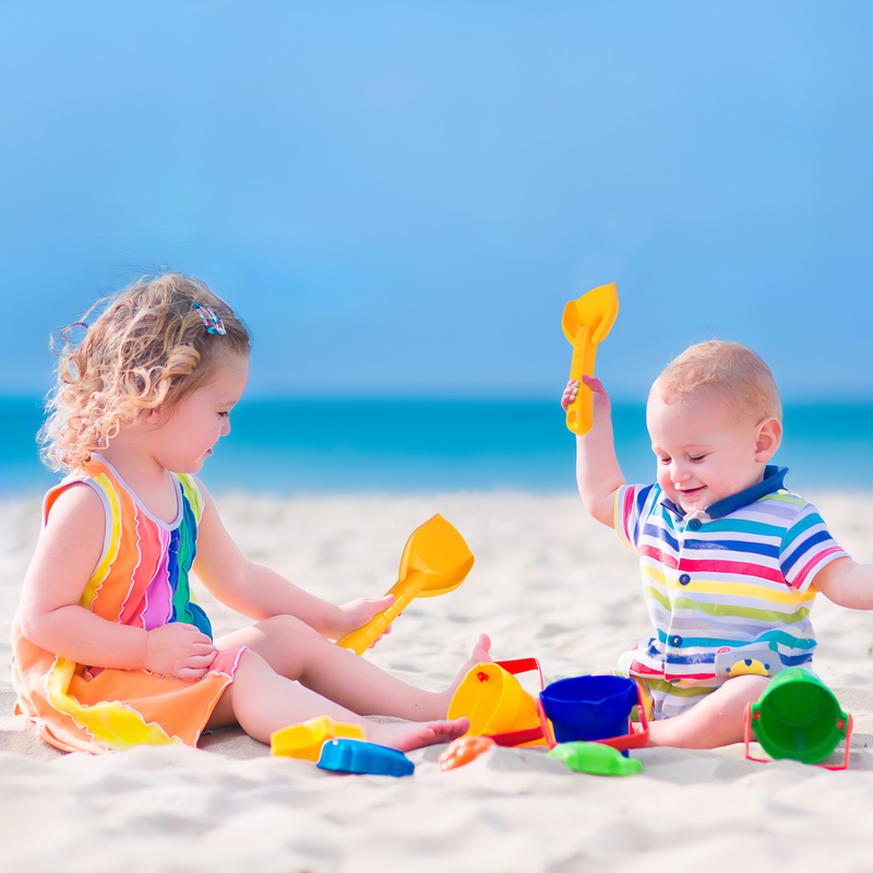 8 Pcs Snow Beach Toy Boy Outdoor Toddler Toys scoop plastica bambini giardinaggio