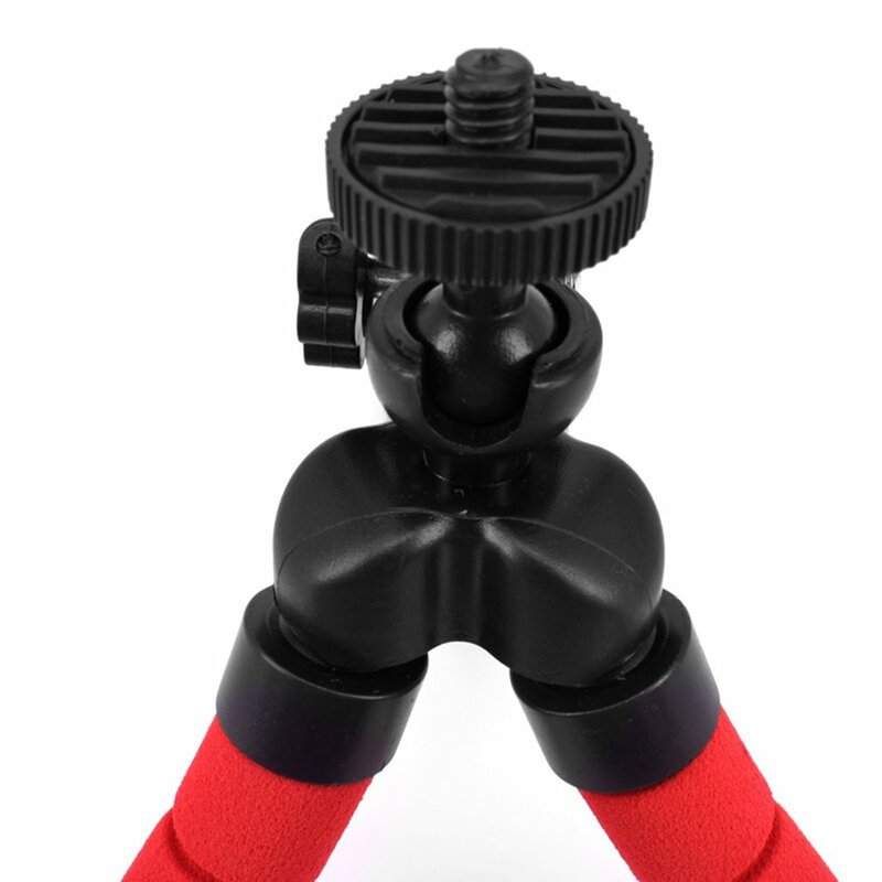 Mini trípode de esponja Flexible con obturador remoto inalámbrico para IPhone, Mini trípode de cámara, soporte de Clip para teléfono, nuevo, 2024