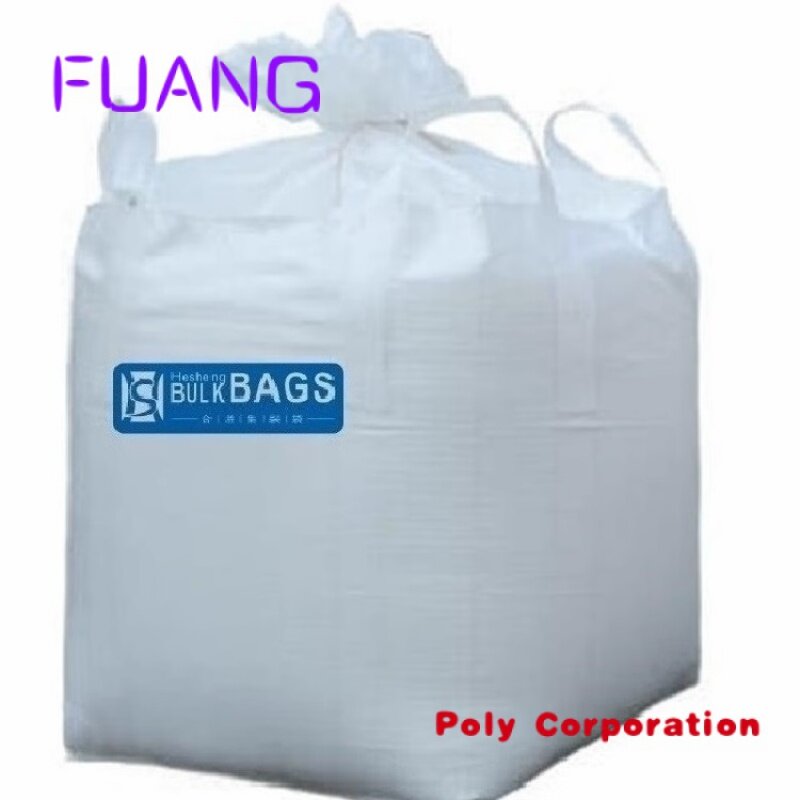 Dostawca chiny HESHENG worek Super Sack 1 tonę 2 Ton 1000 Kg Jumbo FIBC luzem duże torby do cementu.