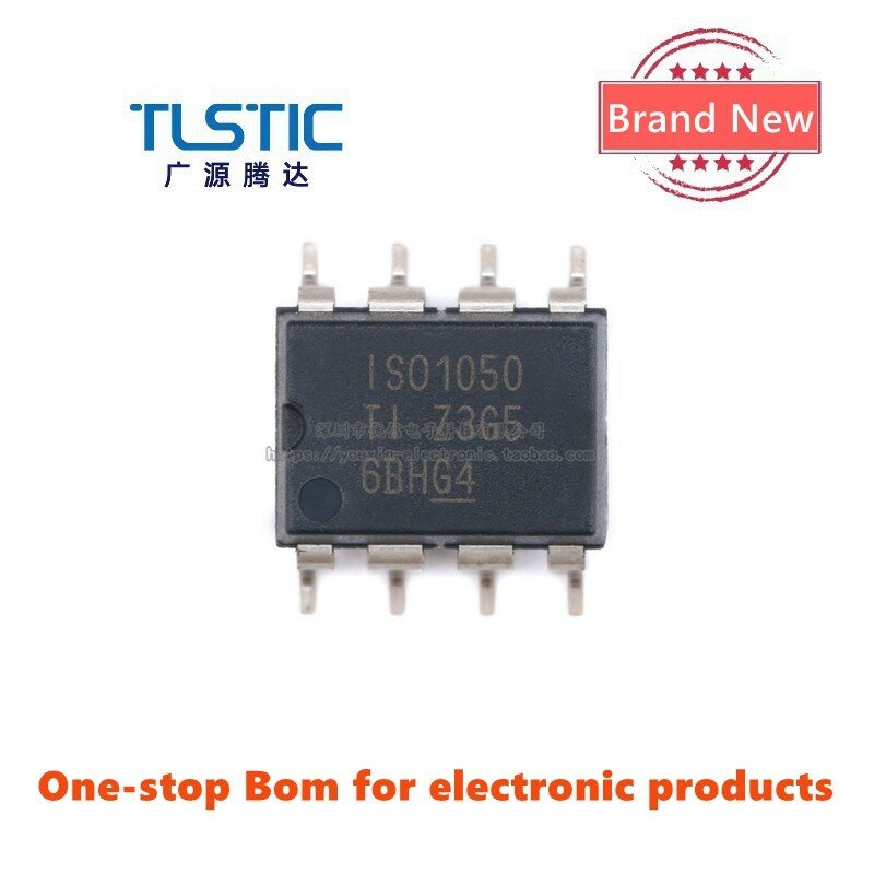 1PCS ISO1050DUBR SOP8 ISO1050 SOP SOP-8 ISOLATED CAN TRANSCEIVER