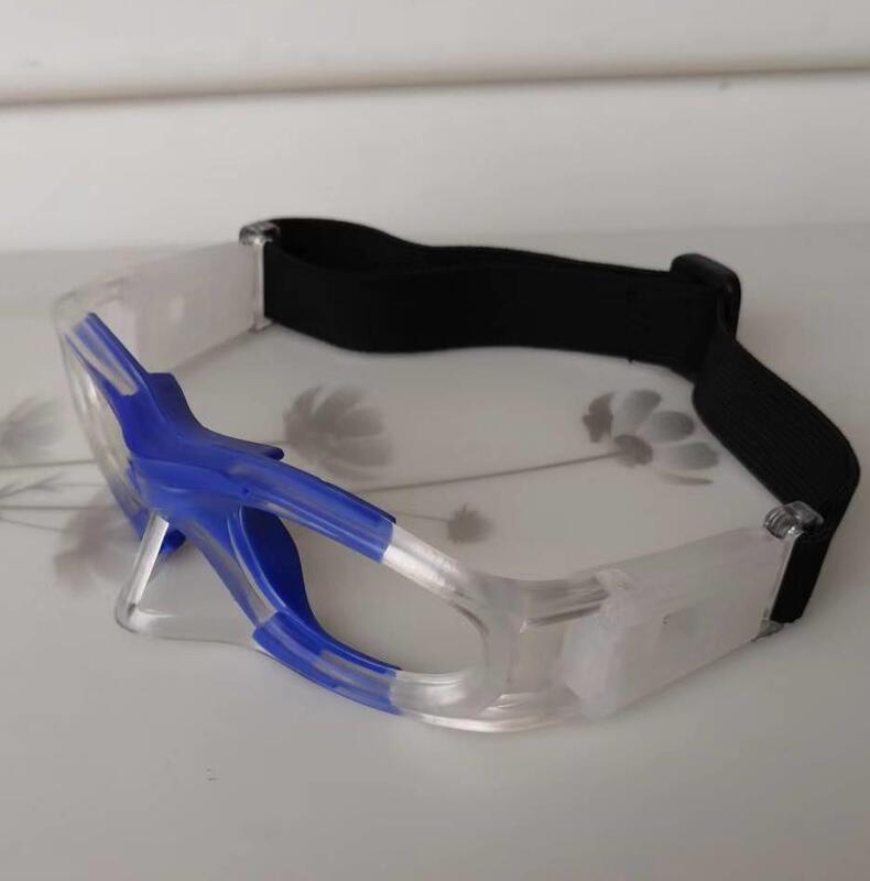 Gafas de fútbol de baloncesto juvenil con opción de gafas miopes con puente nasal protector