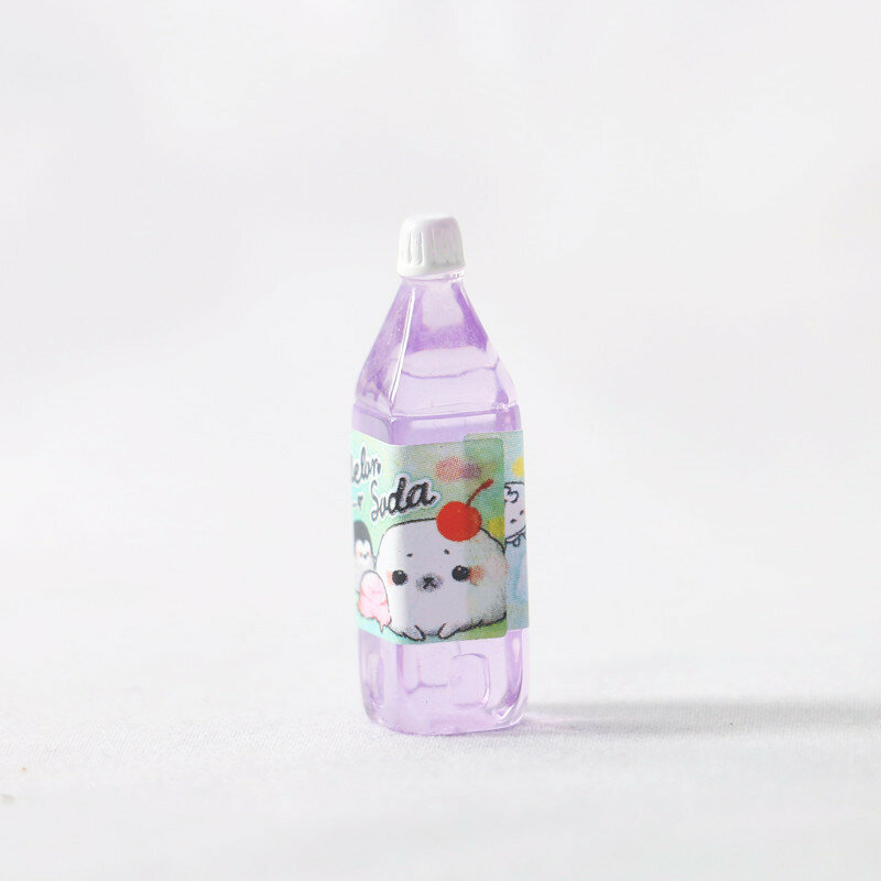 Poppenhuis Japanse Sap Thee Fles Miniatuur Speelgoed Pop Voedsel Scène Model Voor Poppenhuis Keuken Woonkamer Accessoires