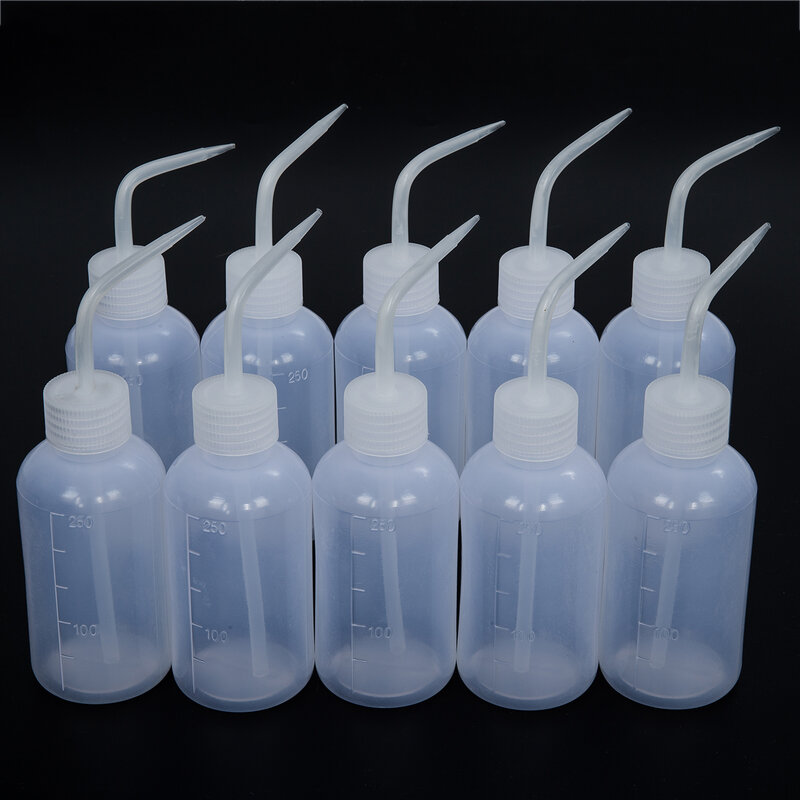 10pcs 250ml Tattoo Diffuser Green Soap Water Wash Squeeze Bottle Lab Non-Spray