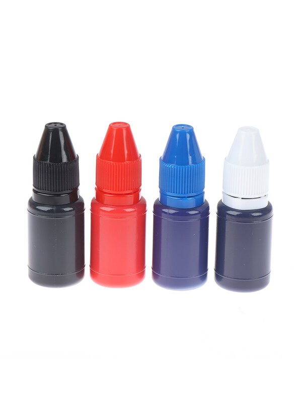 10ml Inkpad Flash Refill Fast Drying Stamping Ink Photosensitive Stamp Oil  Office School Make Seal