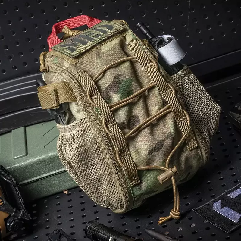EHBO Pouch Survival Kit Tactical Snel Demonteren Ifak Camping Jachttas Heuptasje Uitrusting