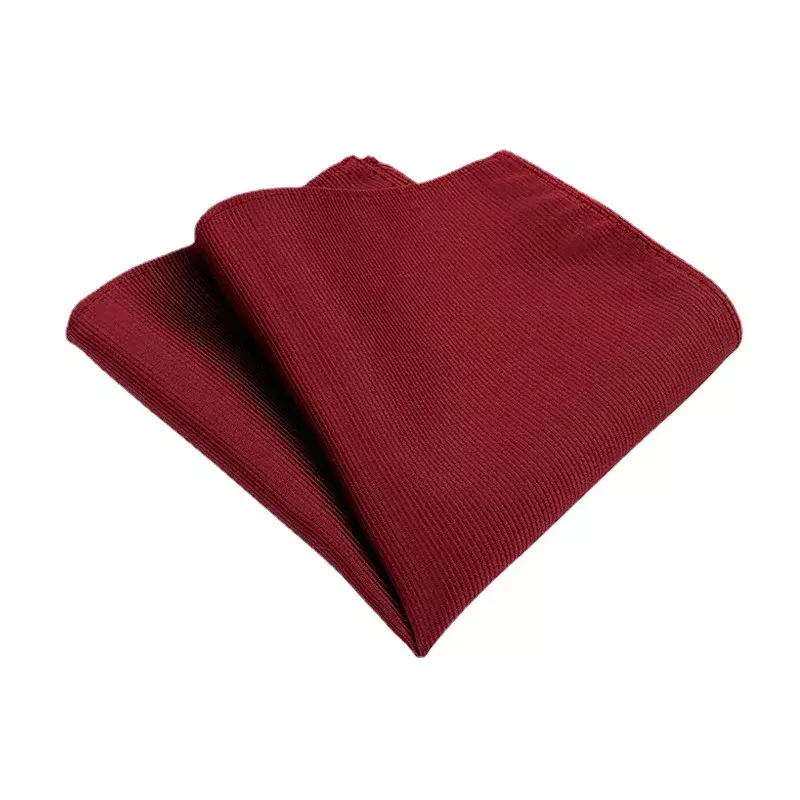 Nieuwe Pocket Plein Zakdoek Accessoires Paisley Effen Kleuren Vintage Pak Zakdoek Borst Sjaal 25*25Cm