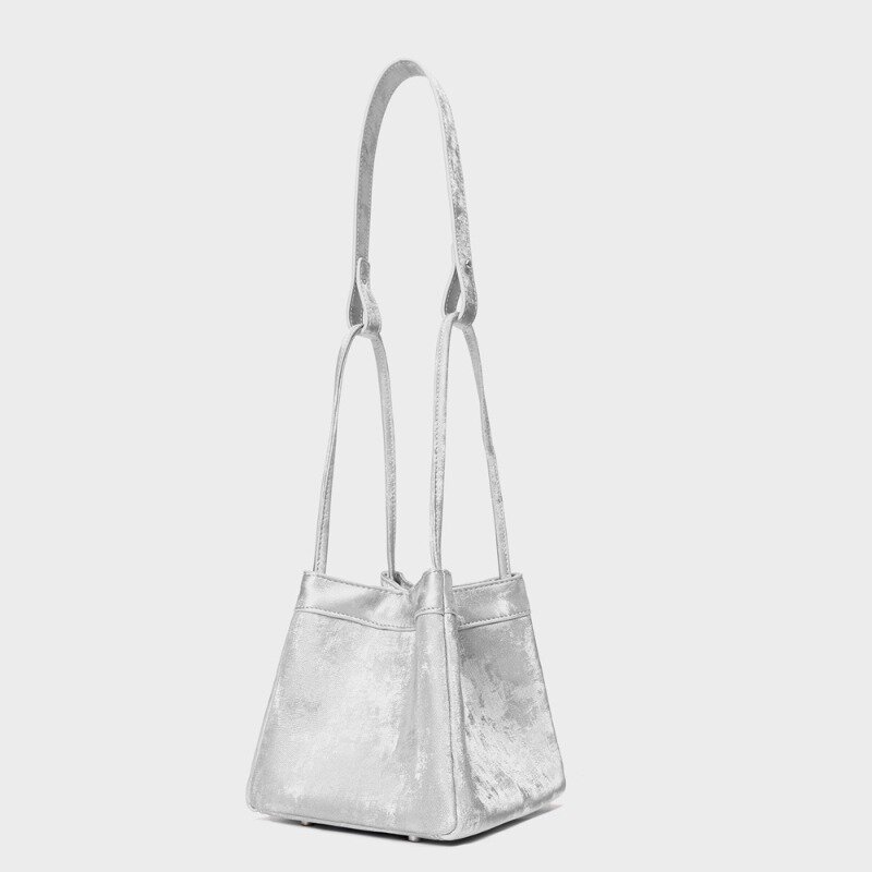 Nowe popularne dziewczęce torebka wiadro torby damskie torba na zestaw nowa chińska torebka nisza ins skórzane torby na ramię