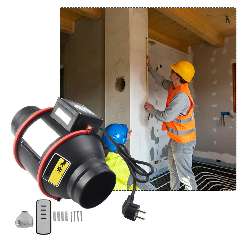 Wentylator wyciągowy respirator wentylator wyciągowy łatwy w instalacji wysokowydajne instrukcje zdalnego sterowania Ventilatoren Für Abgaskanäle 1