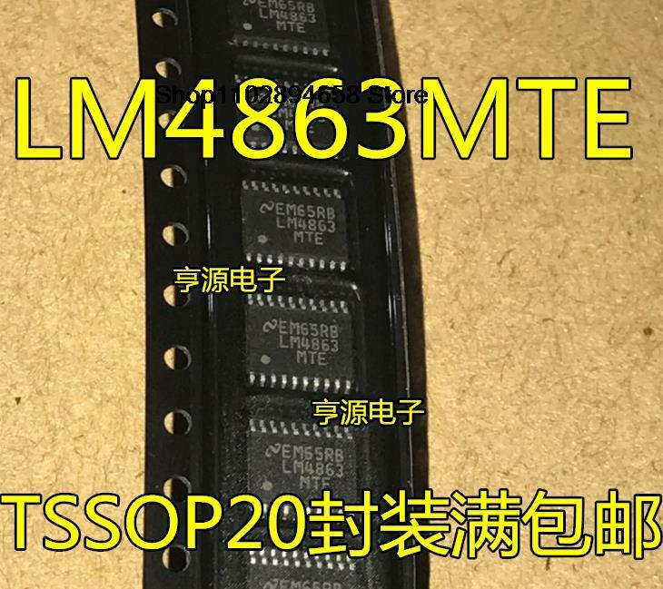 LM4863MTE LM4863MalerLM4863 TSSOP20 IC, 5 pièces
