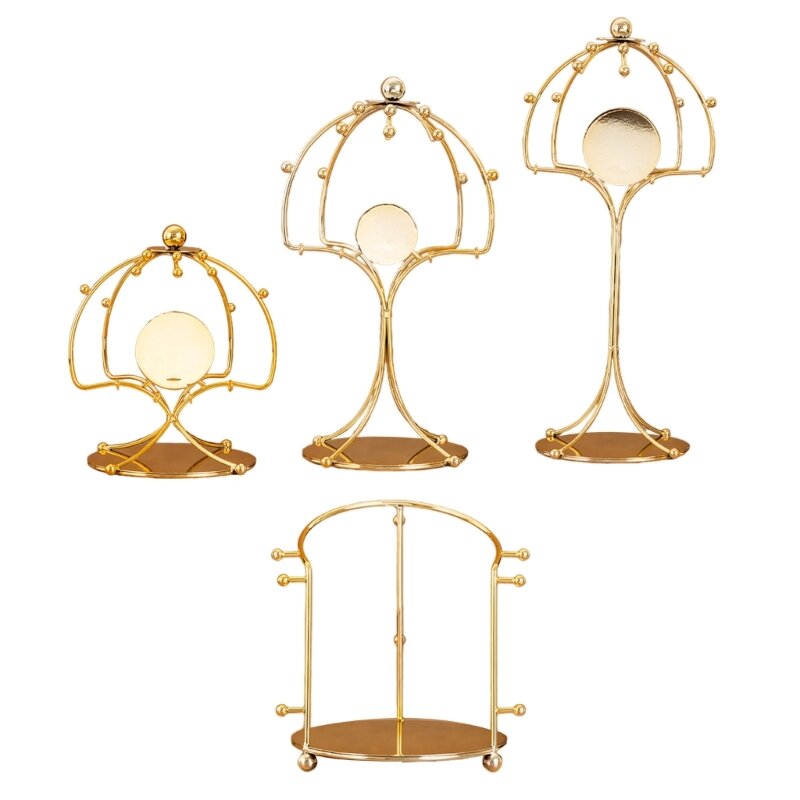 Стенд для демонстрации ожерелья и сережек с короной, органайзер для домашнего декора комнаты для девочек