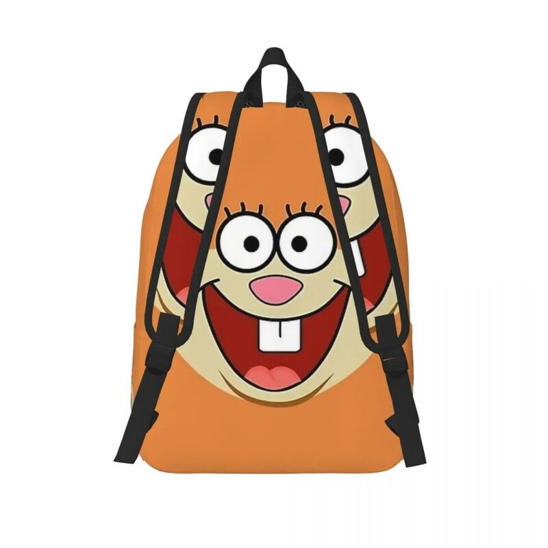 Mochila de ardilla de dibujos animados para niñas, adolescentes, estudiantes, mochila escolar, bolsa de libros, bolsa de diseño de ardillas lindas, mochila de día para viajes