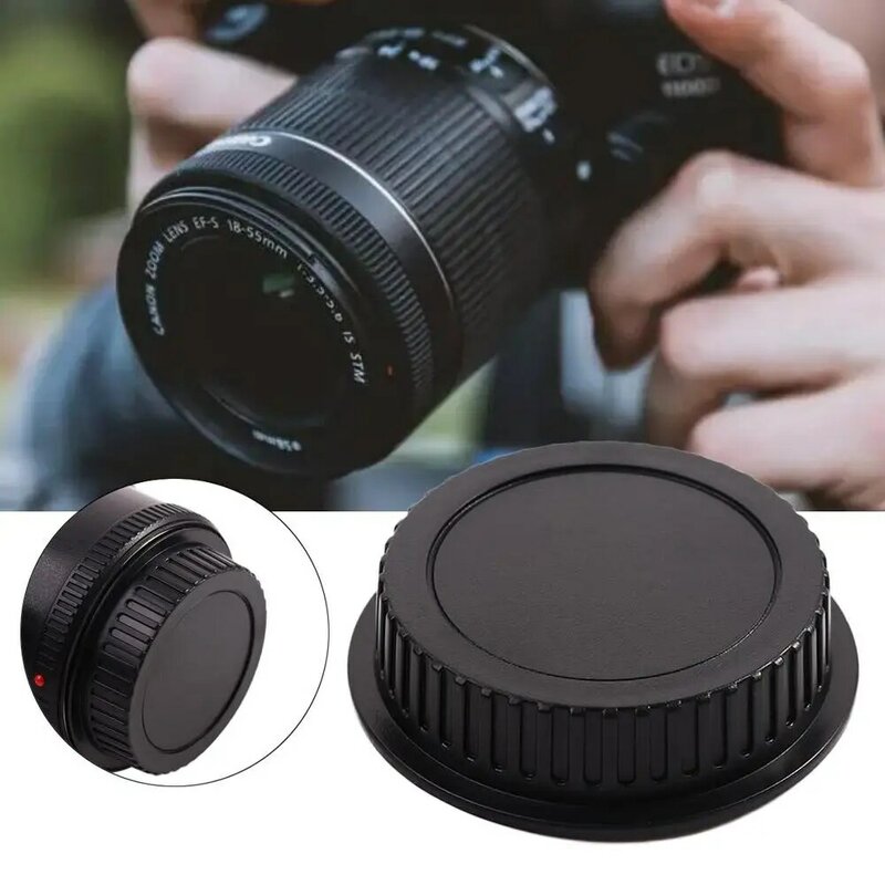 Lens Mount Proteção Contra Poeira, tampa da lente traseira, tampa da lente Canon, EOS EFS EF EF-S EF DSLR SLR EOS Series