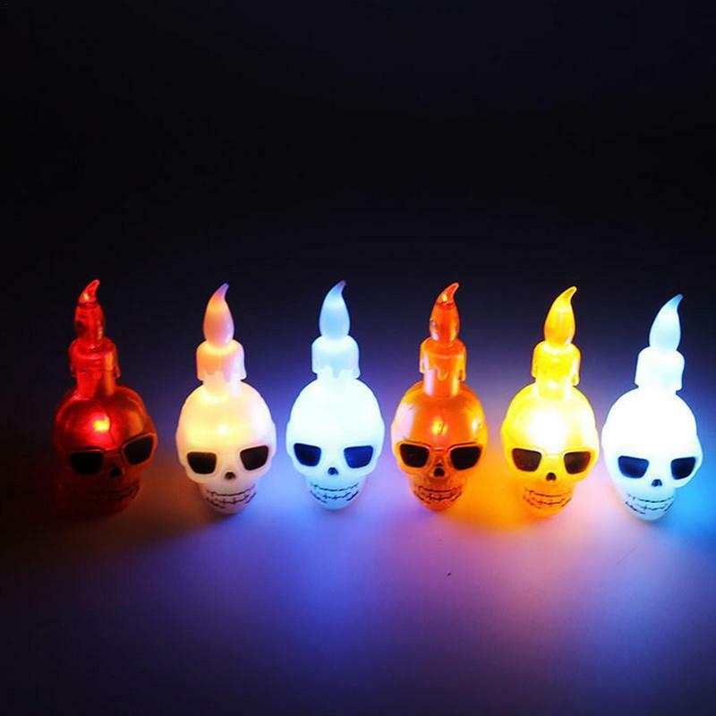 Flameless Candles Halloween Lights Flameless Candle Halloween Party Supplies And Indoor Home Decor