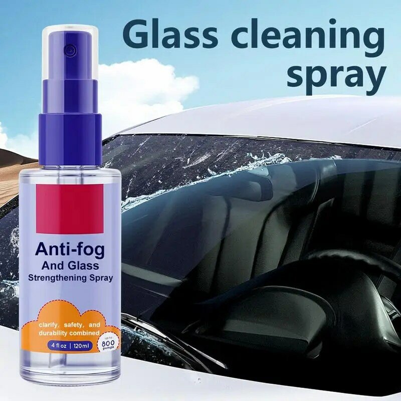 Anti Fog Spray Intensive Car Windscreen Protection Long-Lasting Intensive Anti Mist Agent Car Windscreen Protection For Mirrors