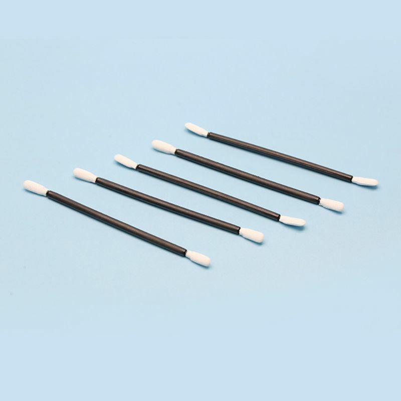 100Pcs Double-Headed Polyester Tips Cleaning Swabs Dust-Free for Printers