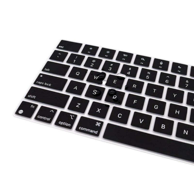Osłona klawiatury do MacBook Pro 14 A2442 / MacBook Pro 16 A2485 2021 z chipem M1 Kolorowy silikonowy ochraniacz klawiatury w języku angielskim