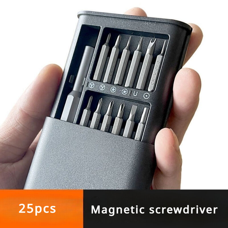 25 em 1 conjunto de chave de fenda conjunto multitool kit ferramenta de reparo com chave de fenda precisão magnética para telefones tablet pc câmera relógio