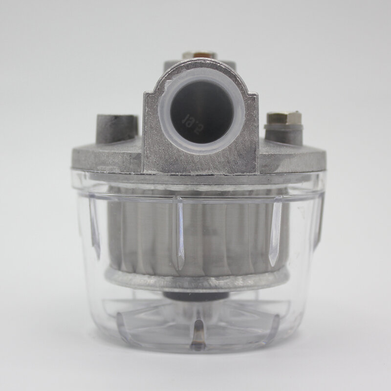 Oil filter for oil burner Transparent P.C. Cup 1/2" 3/8"  Diesel Fuel Filter for Boiler 65L/H