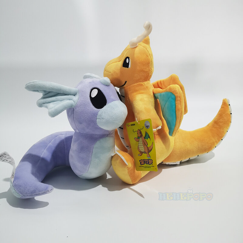 Peluche Pokemon Dragonite pour enfants, cadeau Pokemon, peluche beurre, film Rick, 30cm