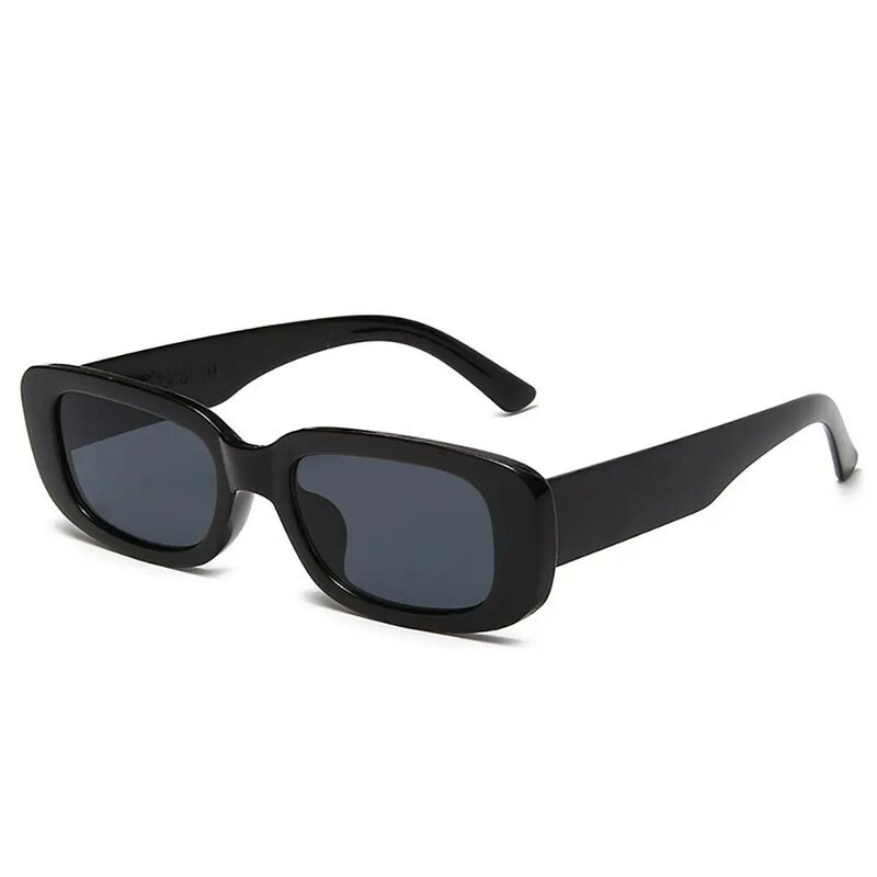 Модные Винтажные Солнцезащитные очки 1 шт., женские прямоугольные солнцезащитные очки в стиле ретро, популярные красочные квадратные очки, оптовая продажа по всему миру