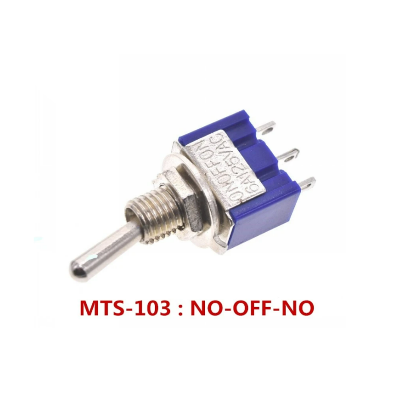ON-OFF-ON 3 6 9 Pin 3 6 9 Position Mini Latching Toggle Switch 6A 3A MTS-103 MTS-203 MTS-303