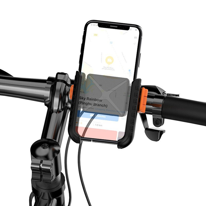 Fahrrad lenker Handy halterung, Kinderwagen Roller Telefon clip, schnell sperren und lösen Fahrrad Motorrad Roller Zubehör