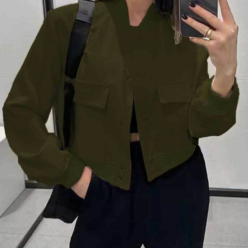 Женский модный пиджак, универсальный однобортный однотонный пиджак, летний тренд