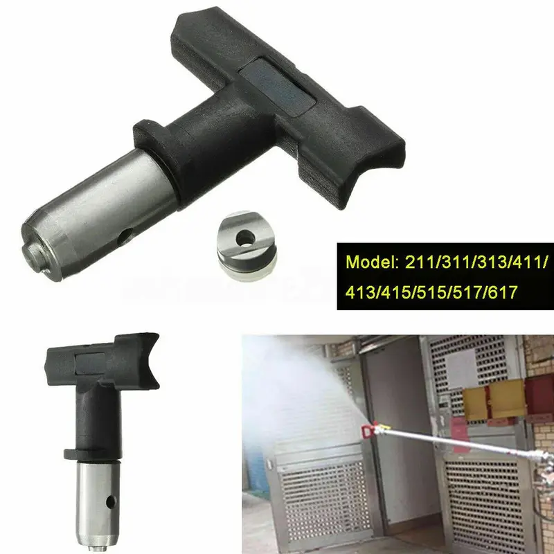 Tpaitlss Airless Spray Gun Tip Nozzle Kit For Titan Wagner Paint Sprayer #209 - 625