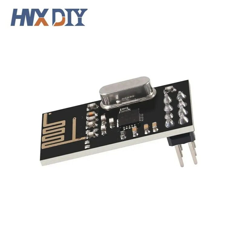 Placa de módulo transceptor RF para Arduino DIY, transmisión de datos inalámbrica, 1-10 piezas, NRF24L01, 2,4 GHz, 2Mbit/s, 1,9-3,6 V