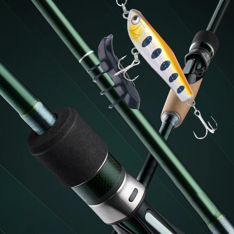 Magnetic Fishing Hooks Keeper, Acessório De Pesca, 2 Anéis De Borracha