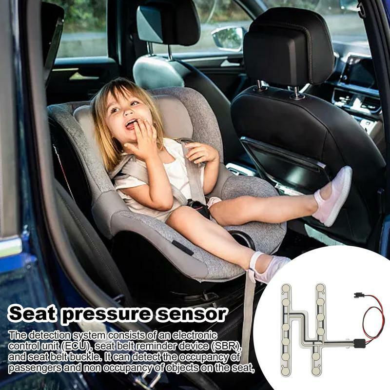 Universal Car Seat belt pressure sensor system New Safety Belt Warning Reminder Light and Sound Alarm Driving Accessories