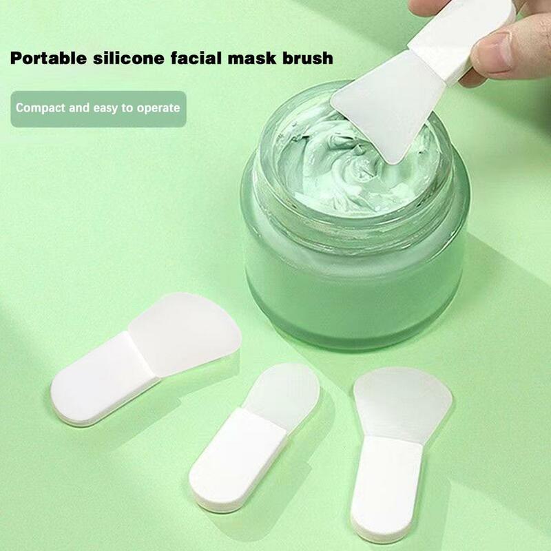 Silicone Face Mask Brush Soft Facial Skin Care Portable Reusable Mud Tools Cream Mask Beauty DIY Face Brushes Makeup Mixing M8D2