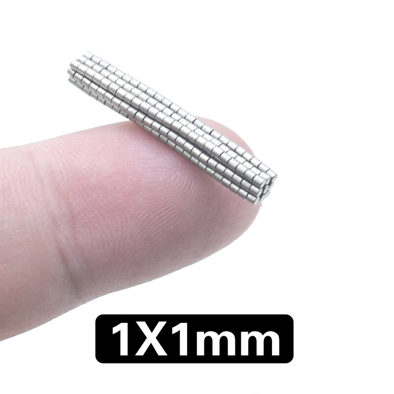 10/50/100/500/100 0/5000/100 00 stücke 1*1mm starke Runde Magnete Dia 1x1 Neodym Magnet Rare Earth Magnet 1*1mm 1x1mm reis magnet