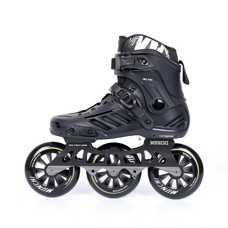 Three Wheel Speed Skates Shoes Adult Professional Racing Roller Skates Adult Roller Skating Children Skating Shoes For Men Women