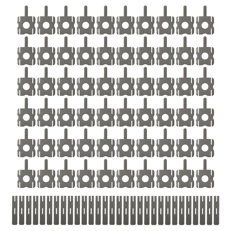 إكسسوارات شريط النيكل ، مقاومة منخفضة ، بقعة أكثر سهولة ، الفضة الملحومة المستخدمة على نطاق واسع ، على شكل Y ، 15 مجموعة ، مجموع 90 في