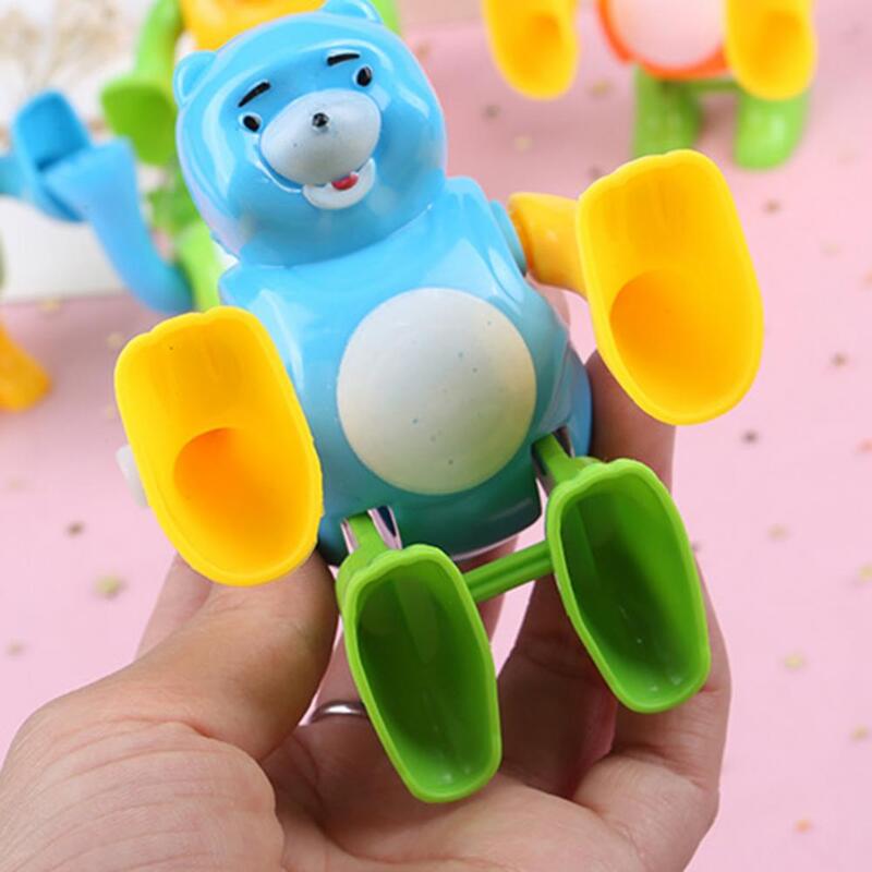Cute Wind-up Toy Wind-up Toy Creative Wind-up Animal Toys for Kids Cartoon Design Clockwork Toy Set for Boys Girls No Batteries