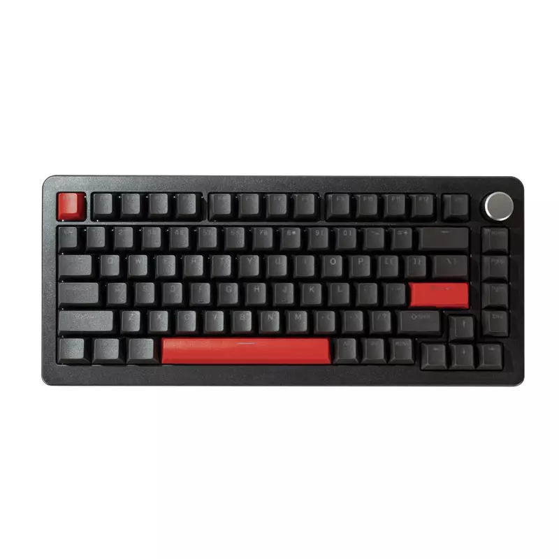 Pirkdeer A75 Pro klawiatury mechaniczne przełącznik magnetyczny podświetleniem Rgb przewodowa klawiatura Hot Swap Quick spust Office Gamer Keyboard