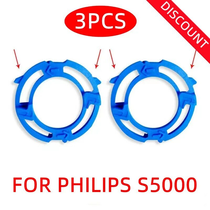 Für Philips SH50 Serie S5079 S5080 S5075 S5130 S5210 S5420 S5380 S5078 S5081 S5570 S5620 Rasiermesser 3 stücke Rasierer Kopf halter Platten