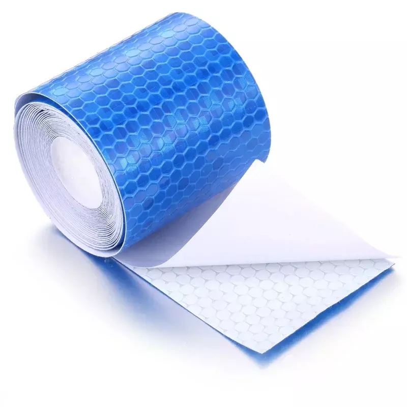 1Roll 5cmx3m Reflective Tape Adhesive Reflective Sticker for Night Safety Reflection Strap Safety Warning Tape Reflective Film